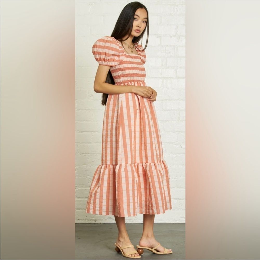 DRA LOS ANGELES x Anthropologie Striped Midi Dress - Picture 6 of 10